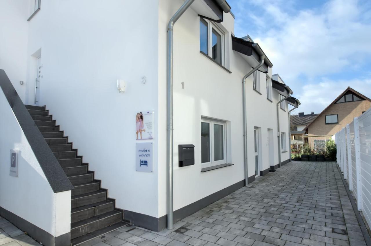 Modern Wohnen I Smart Tv I Terrasse I 2X Parkplatz I 2 Schlafzimmer I 6 Schlafplaetze バート・エーンハウゼン エクステリア 写真
